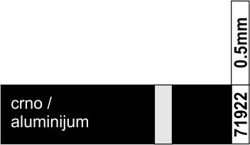 durablack aluminijum za lasersko graviranje gravotech ref brojevi